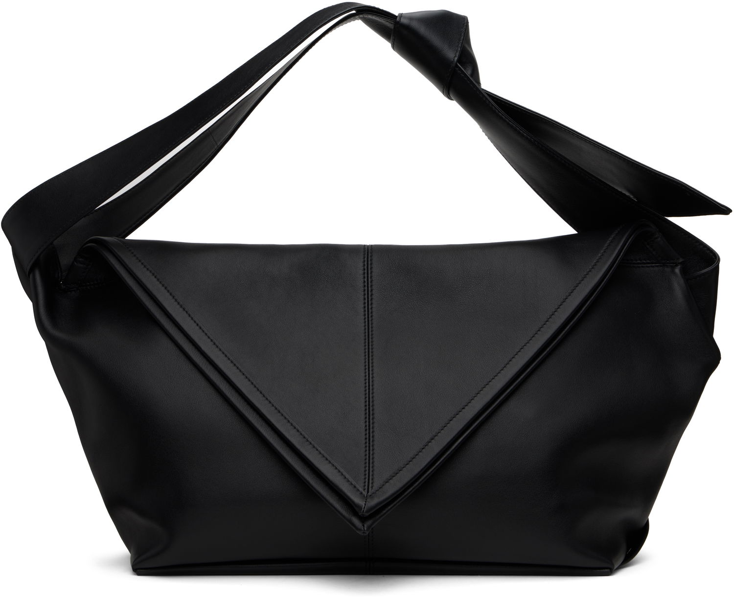 Håndtaske Bottega Veneta Bottega Veneta Sawyer Knot Hobo Bag Sort | 806471 V4O90 8803, 0
