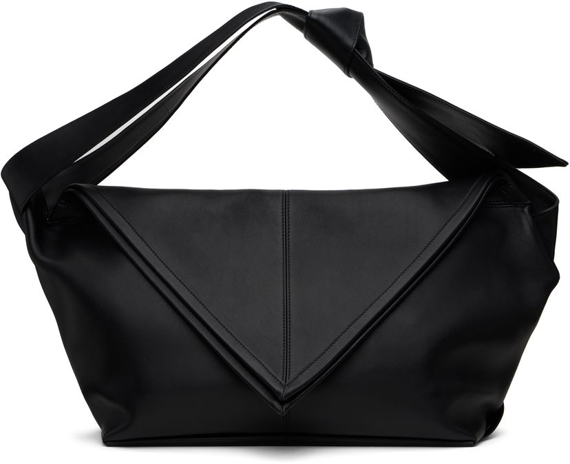 Håndtaske Bottega Veneta Bottega Veneta Sawyer Knot Hobo Bag Sort | 806471 V4O90 8803