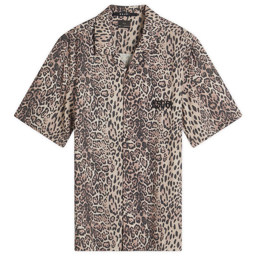 Skjorte Ksubi Ksubi Kingdom Resort Shirt, Size Large Beige | MSP25SH011