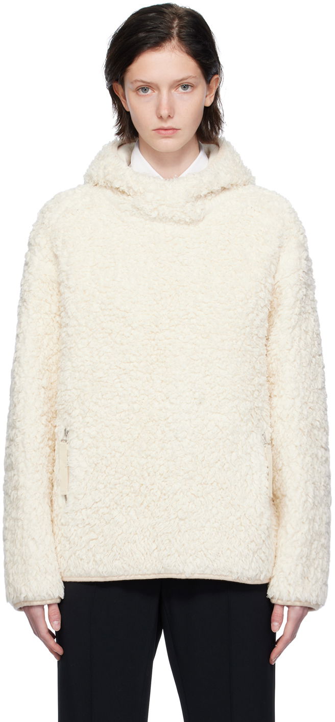Sweatshirt Jil Sander Oversized Hoodie Beige | J40GU0107_J20088, 0