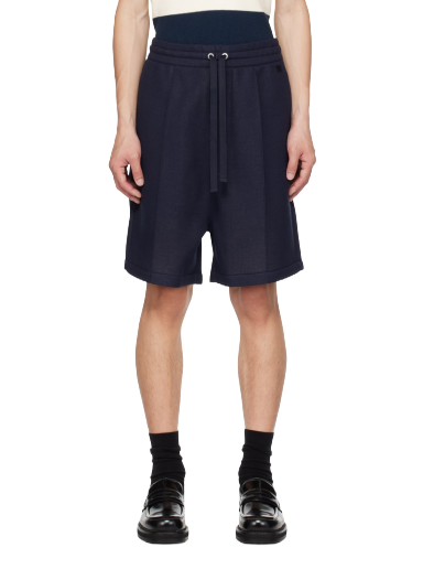 Shorts AMI Pinched Seam Shorts Mørkeblå | HSO615.750