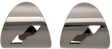 Øreringe We11done Logo Motif Earrings Metalisk | WD-AJ1-22-707-U-DG, 0