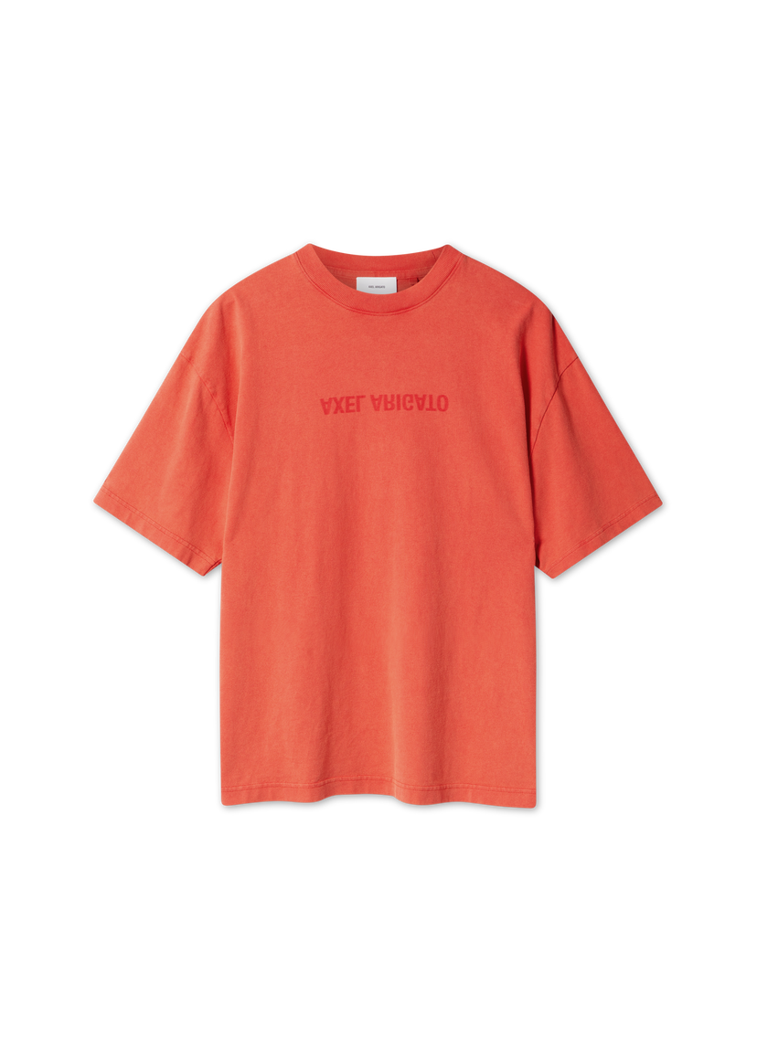 T-shirt AXEL ARIGATO Distort Washed T-Shirt Orange | A3118007