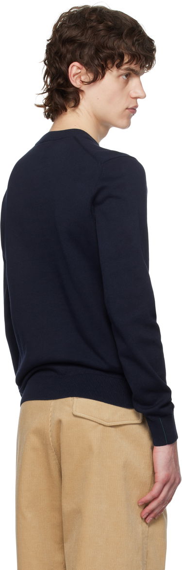 Sweater Lacoste Navy Crewneck Sweater Mørkeblå | AH1985_166, 2