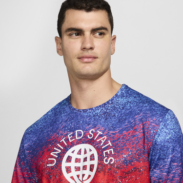T-shirt Nike Dri-FIT USA Miler Flerfarvet | FJ3411-635, 3