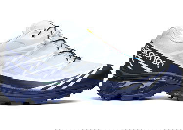 Sneakers og sko Salomon XT-6 Gore-Tex Blue Print Heather Hvid | L47291900, 0