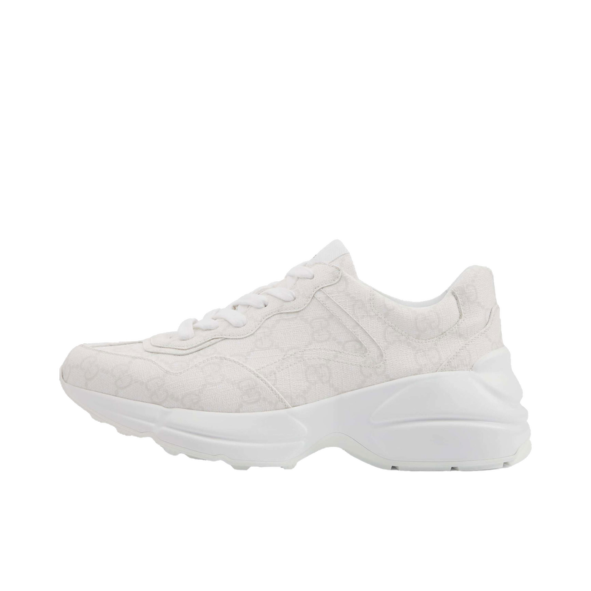 Sneakers og sko Gucci GG Rhyton Sneaker White W Hvid | 737899 KGD00 9000