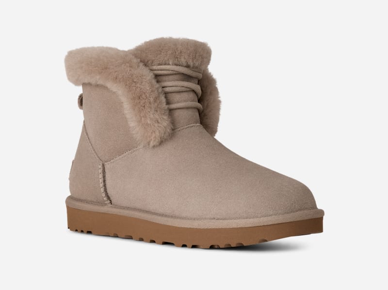 Sneakers og sko UGG Classic Mini Posy Boot Beige | 1174576-CBBLG, 1