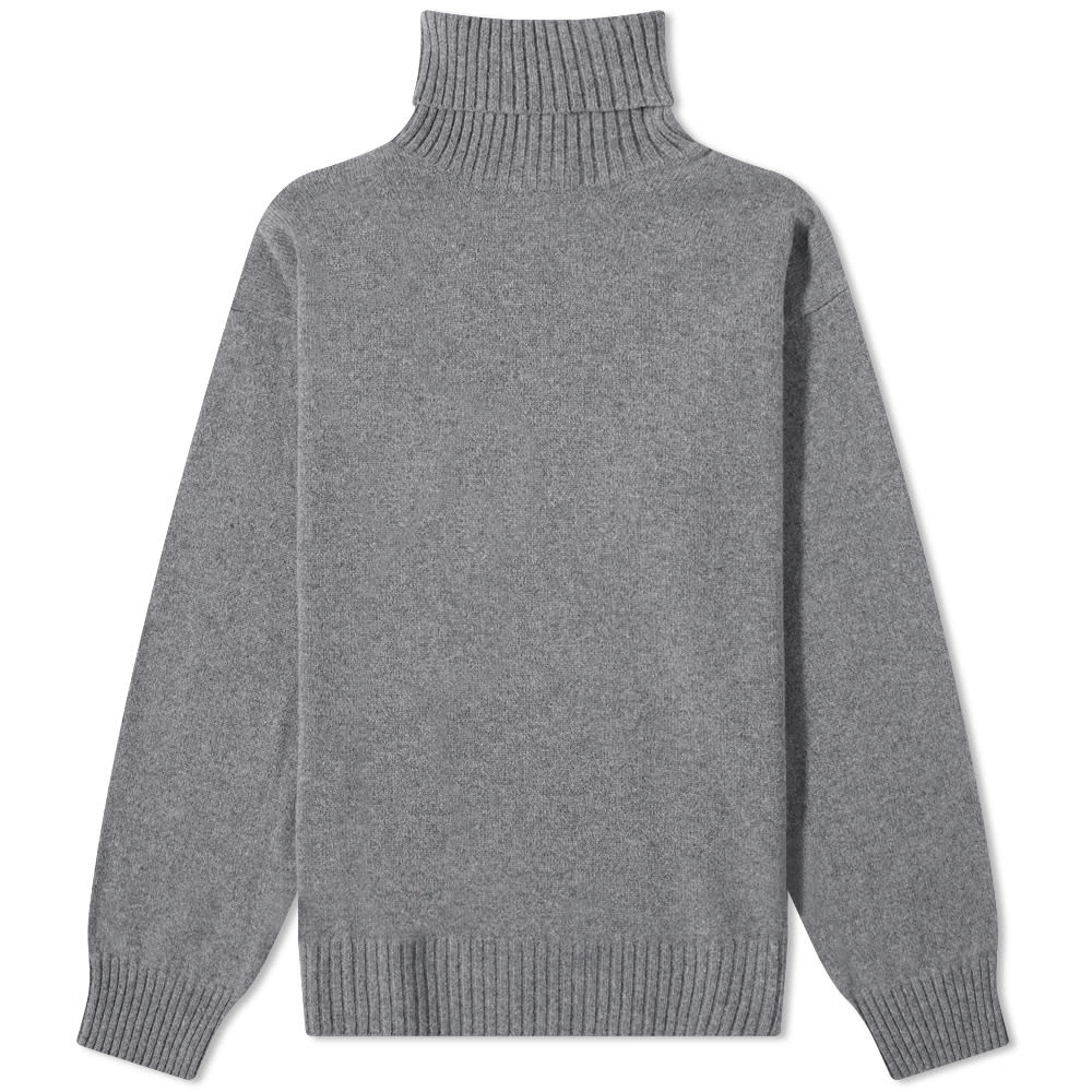 Sweater A.P.C. Marc Chunky Roll Neck Knit Grå | WVAWK-H23135-PLA, 0