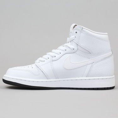 Sneakers og sko Jordan Air Jordan 1 Retro High OG BG "Perforated" Hvid | 575441-100, 0