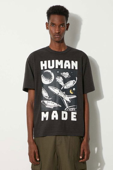 T-shirt Human Made Graphic Print T-Shirt Sort | HM27TE014, 0