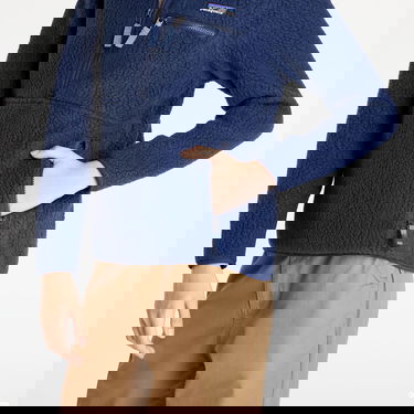 Sweatshirt Patagonia Retro Pile Jacket Blå | 22801 NENA, 2