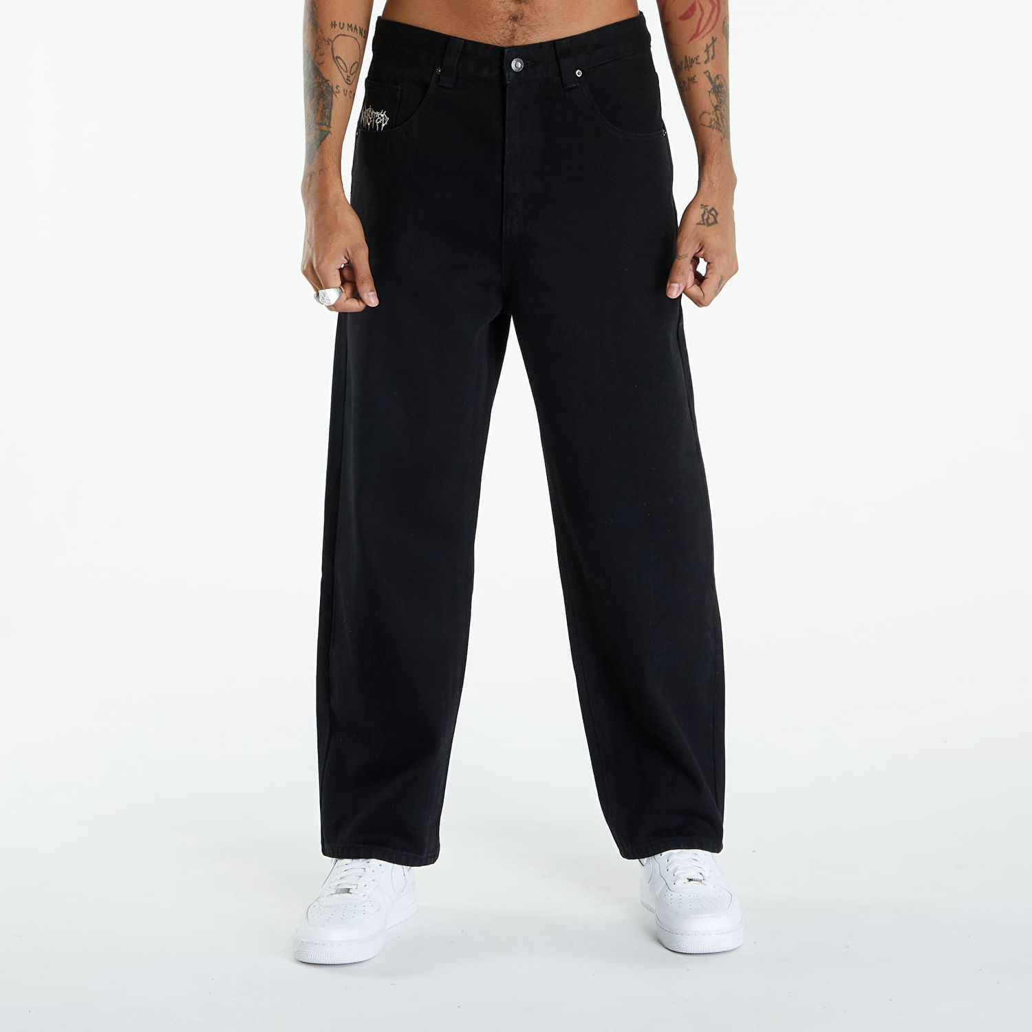 Bukser Wasted Paris Casper Pant Feeler Black Sort | WP_000080, 0