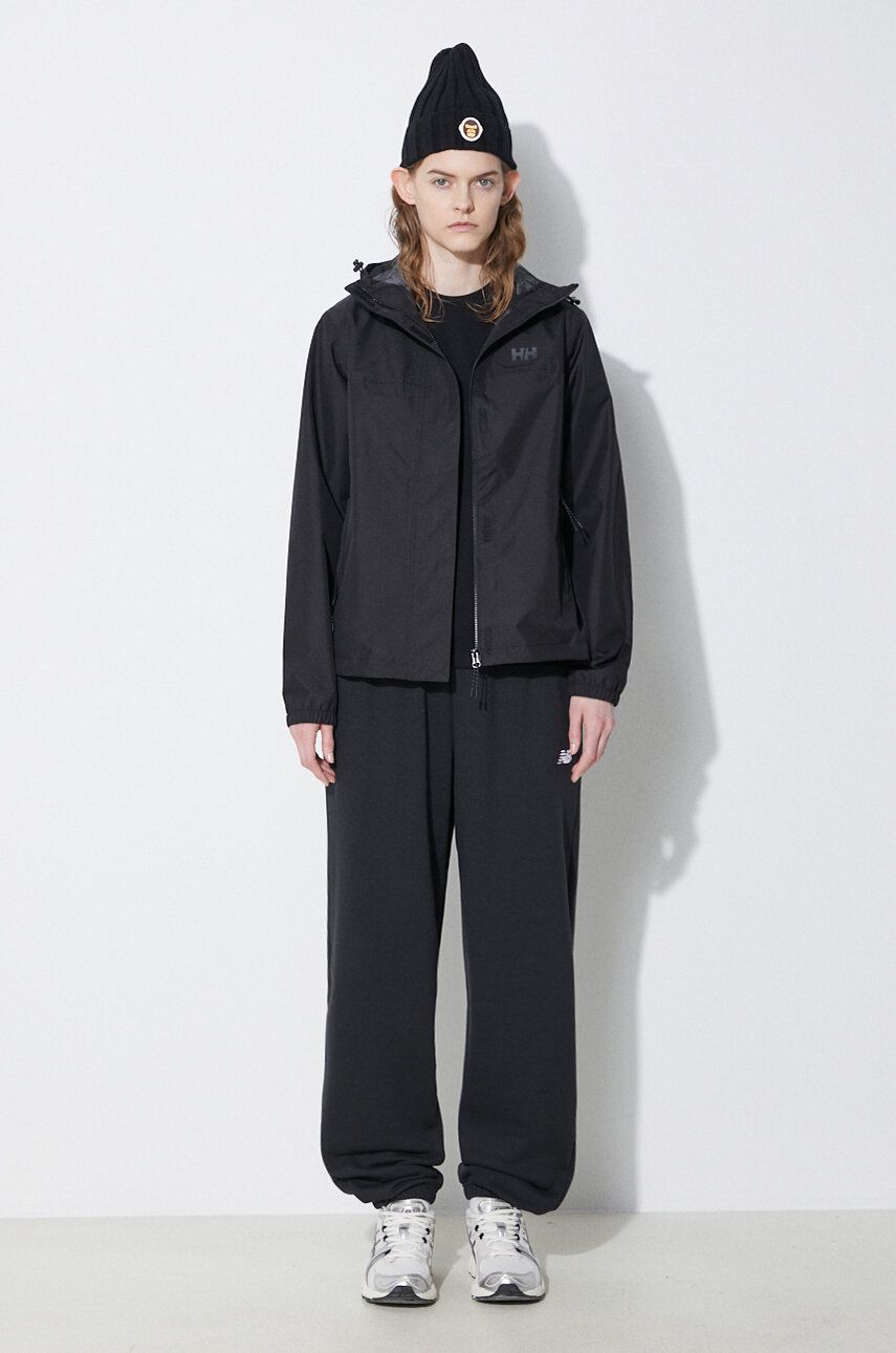 Regnfrakke Helly Hansen Vancouver Rain Jacket Sort | 53587., 1