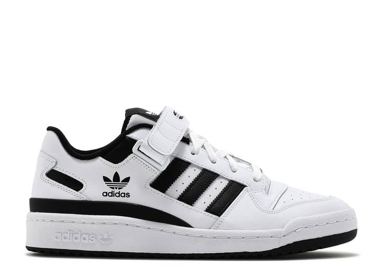 Sneakers og sko adidas Originals Forum Low "White/Black" Hvid | FY7757:43 1/3, 0