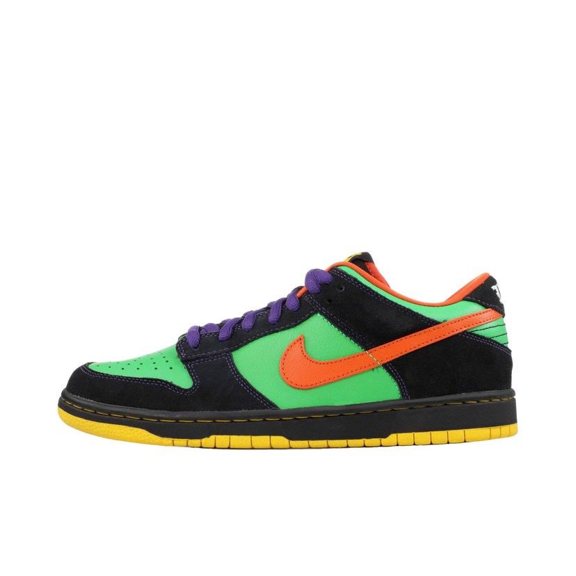 Sneakers og sko Nike SB SB Dunk Low Green Spark Hoop Orange Grøn | 313170-381