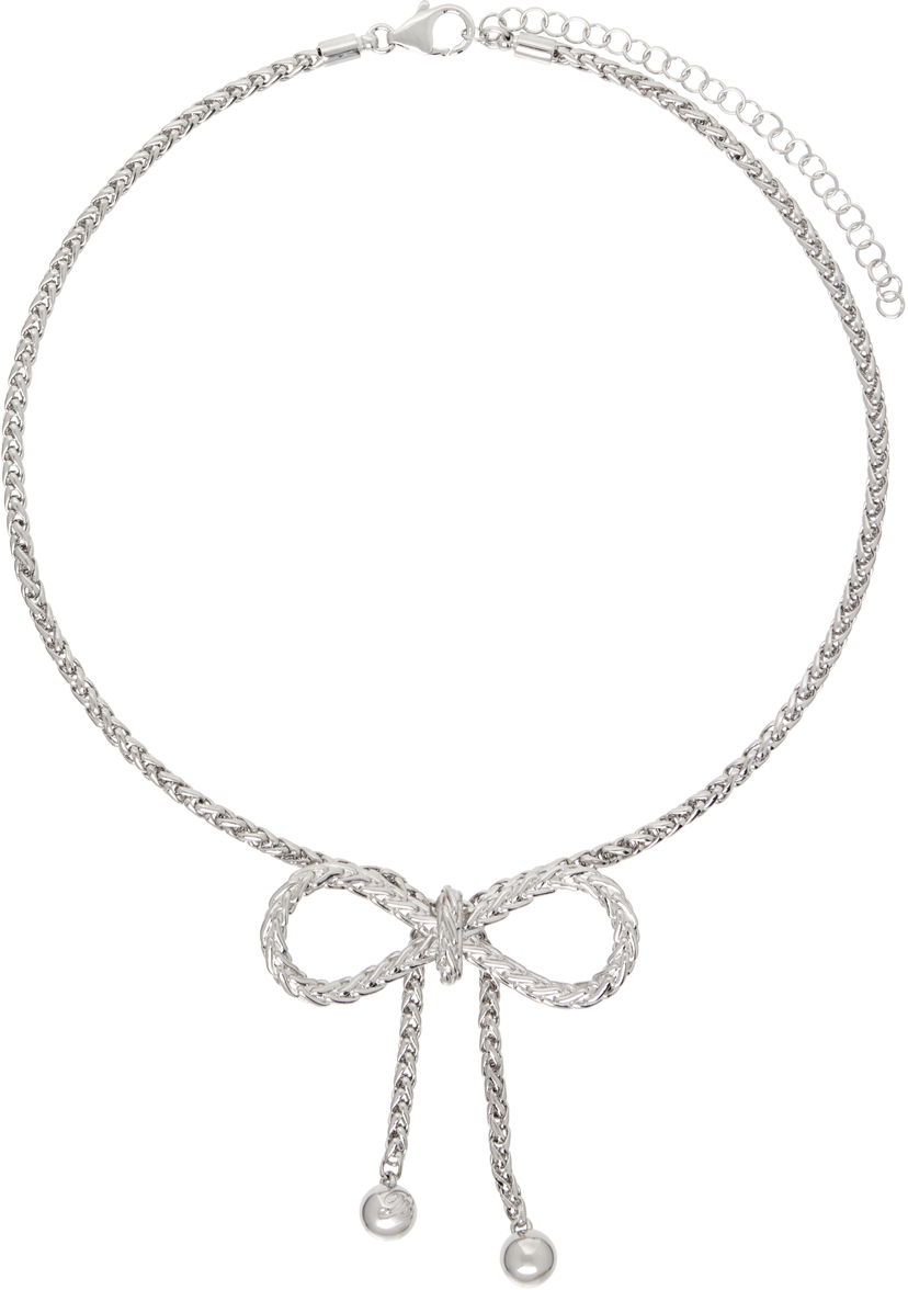 Halskæde Blumarine Blumarine Bow Choker Necklace Metalisk | P522W311A