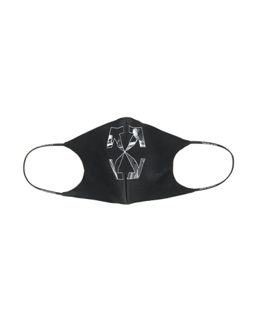 Tilbehør Off-White Caravaggio Arrow Simple Mask Sort | OMRG003F21FAB003 1009, 2