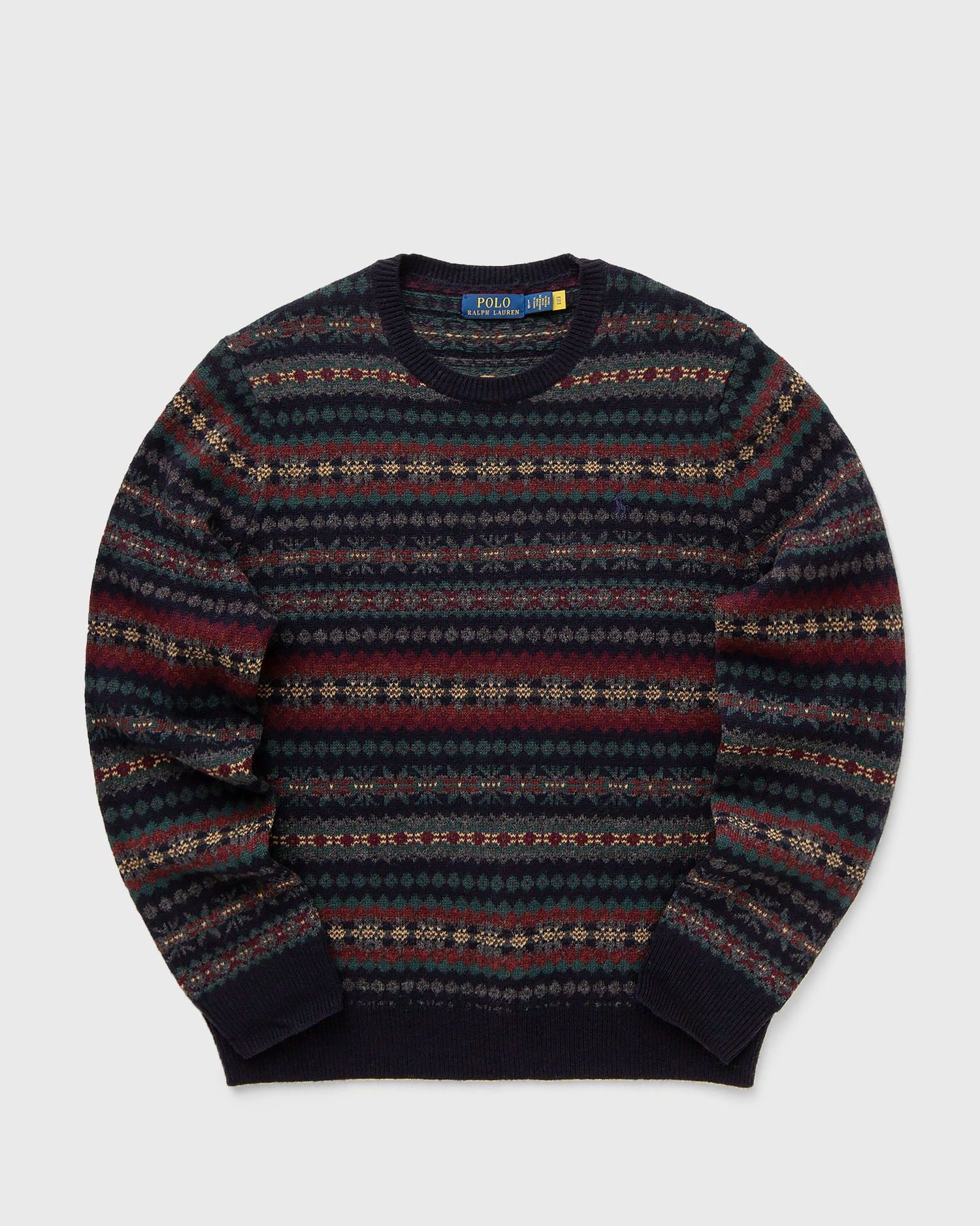 Sweater Polo by Ralph Lauren Fair Isle Crew Neck Sweater Flerfarvet | 710981615001, 0
