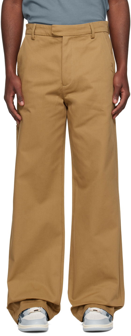 Bukser AMIRI Baggy Work Trousers Brun | PS23MAW014-281