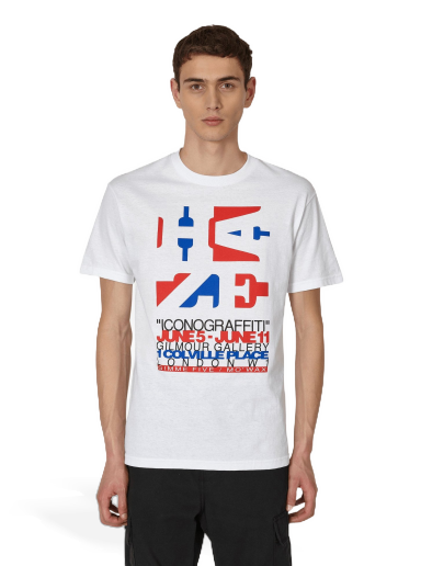 T-shirt Pleasures Gallery T-Shirt Hvid | P22U010 WHITE