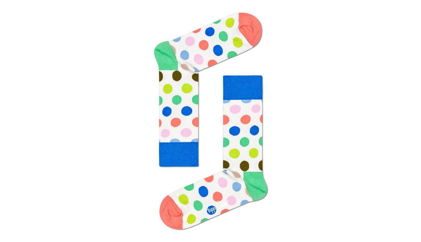Sokker Happy Socks Big Dot Flerfarvet | BDO01-1370, 1