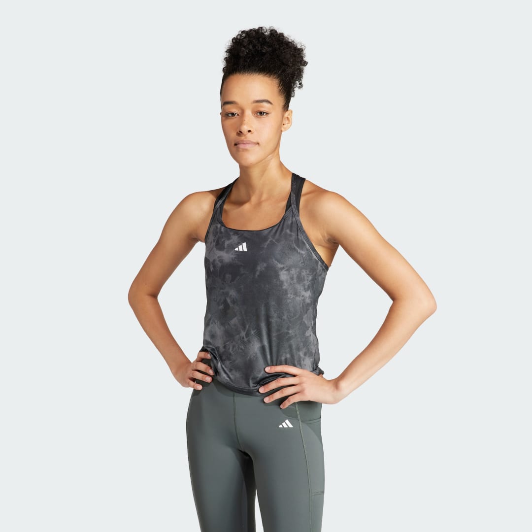 T-shirt adidas Performance Train Essentials AOP Flower Tie-Dye Tank Top Grå | IN4301, 0