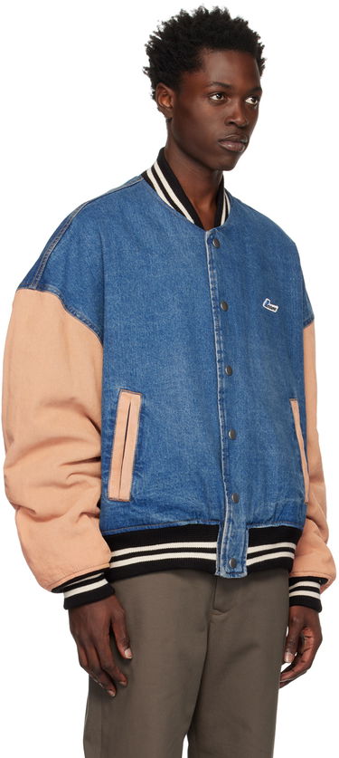 Bomberjakke We11done We11done Denim Varsity Jacket Blå | WD-DJ3-22-371-U-BL, 1