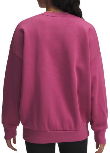 Sweatshirt Under Armour Under Armour Rival Oversized Fleece Sweatshirt Lyserød | 1386463-659, 2