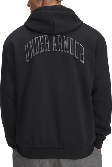 Sweatshirt Under Armour Icon Fleece Graphic Hoodie Sort | 6007591-001, 1