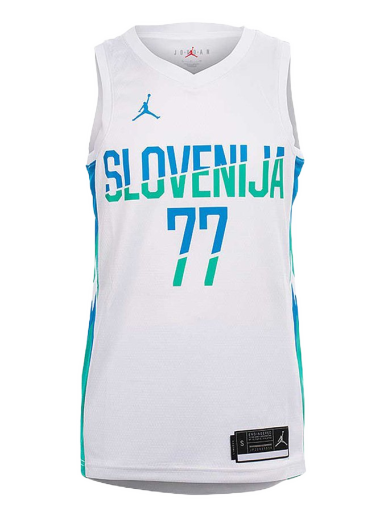 Jersey Jordan Slovenia Limited Swingman Home Jersey Luka Doncic Hvid | SV0046-100