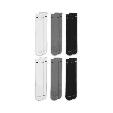 Sokker Nike Everyday Plus Cushion Crew Training Crew Socks (6 Pairs) Sort | 195241138749, 3