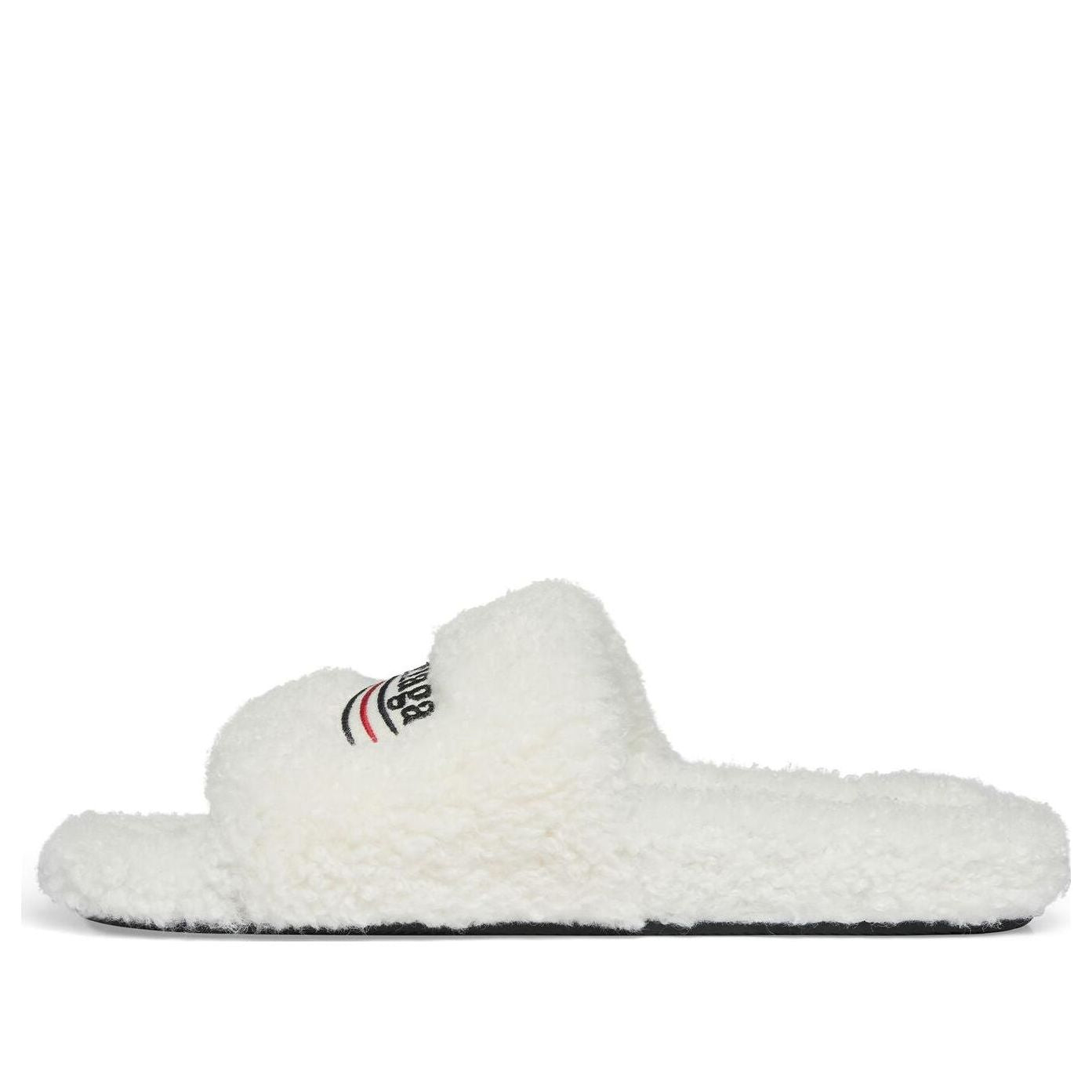 Sneakers og sko Balenciaga Balenciaga Furry Slides Hvid | 654261W2DO19906, 0