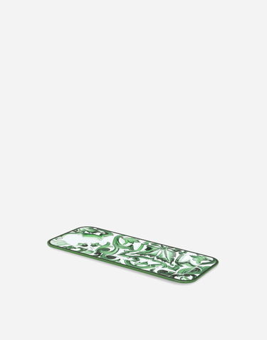 Home decor Dolce & Gabbana Dolce & Gabbana Small Rectangular Decorative Tray Grøn | TC0017TCA69UV001, 2