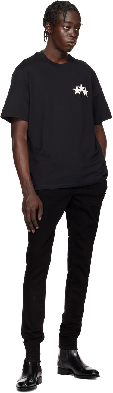 T-shirt AMIRI Three Star Graphic T-Shirt Sort | AMJYTE1148, 3