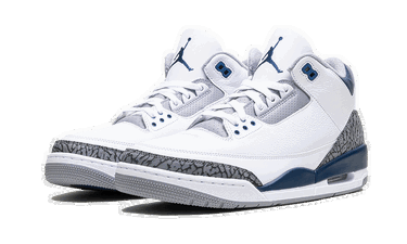 Sneakers og sko Jordan Air Jordan 3 Retro "Midnight Navy" Mørkeblå | CT8532-140, 4