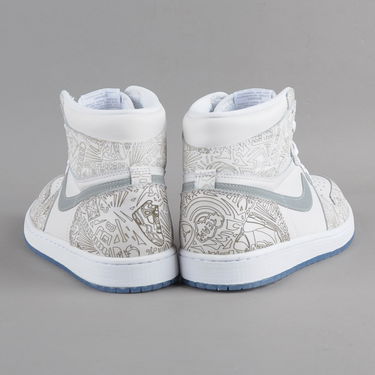Sneakers og sko Jordan Air Jordan 1 Retro High OG "Laser" Hvid | 705289-100, 3