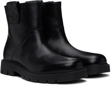 Sneakers og sko Bottega Veneta Bottega Veneta Haddock Ankle Boots Sort | 816624V54W01000, 3