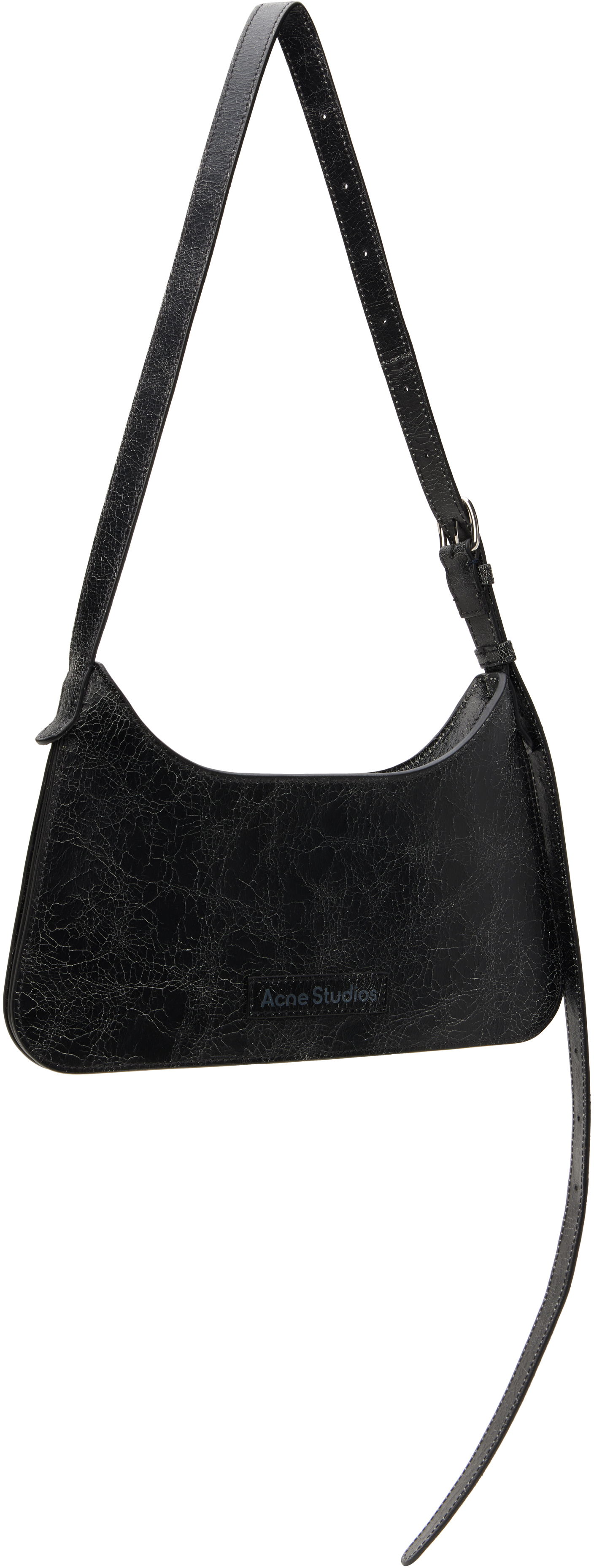 Skuldertaske Acne Studios Platt Mini Shoulder Bag Sort | A10351-, 1