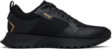 Sneakers og sko BOSS Mixed-Material Sneakers Sort | 50513195, 0