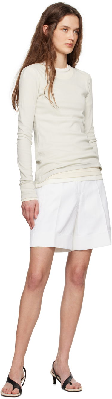 Sweater Jil Sander Jil Sander '3 Layers' Long Sleeve T-Shirt Set Hvid | J40FV0104_JTN356, 3