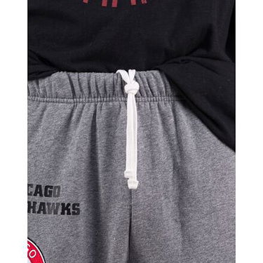 Joggingbukser Mitchell & Ness NHL M&N CITY COLLECTION FLEECE PANT BLACKHAWKS Grå | PSWP4988-CBHYYPPPGYHT, 6