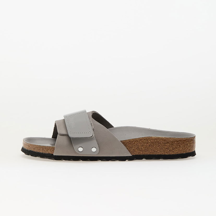 Sneakers og sko Birkenstock Birkenstock Oita Nubuk Leather Sandals Grå | 1029312
