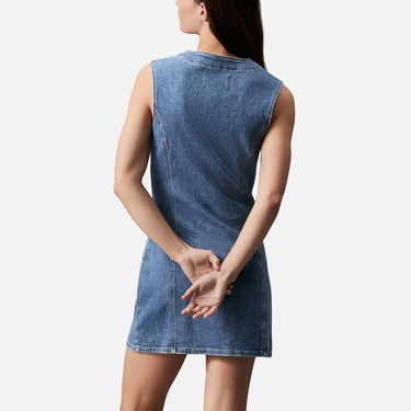 Jeans CALVIN KLEIN Jeans Sleeveless Denim Dress - XS Blå | J20J2237121A4, 2