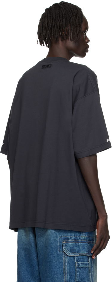 T-shirt VETEMENTS VETEMENTS 'CCTV' Oversized T-Shirt Sort | UH76TR440B, 2