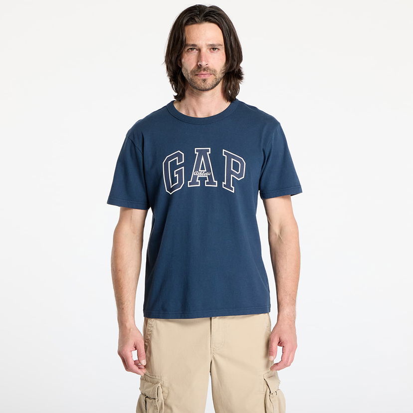 T-shirt GAP GAP Logo Graphic Tee Mørkeblå | 797924-01