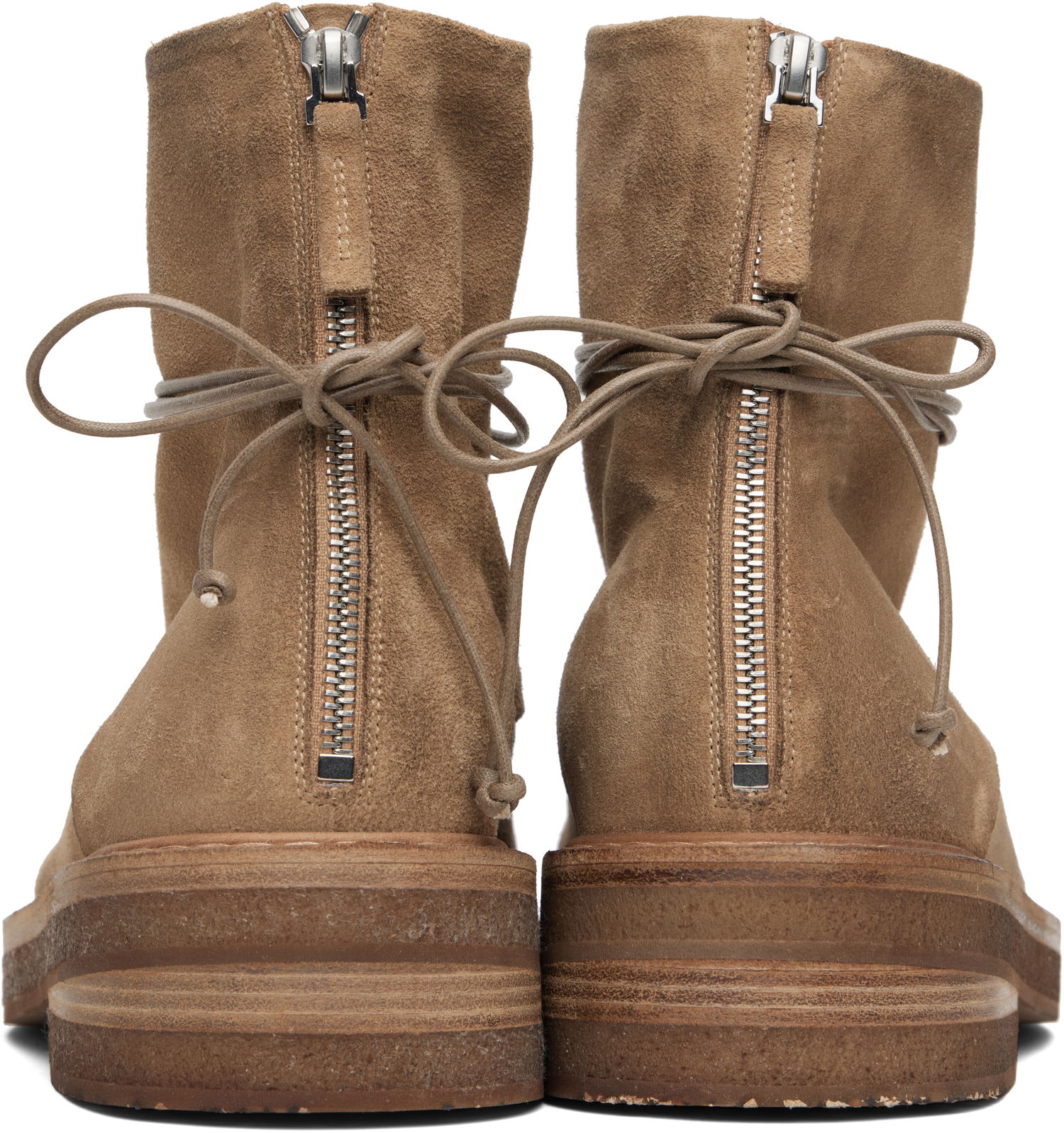 Tøj Marsèll Marsèll Parrucca Suede Combat Boots Brun | MM2961 P024310, 1