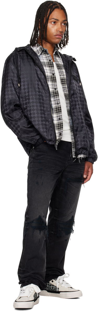 Vindjakke AMIRI AMIRI MA Quad Windbreaker Jacket Sort | AMOULW1039, 3