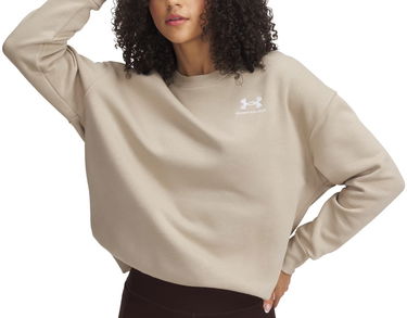 Sweater Under Armour Under Armour Icon Fleece Crew Sweatshirt Beige | 1379475-303, 0
