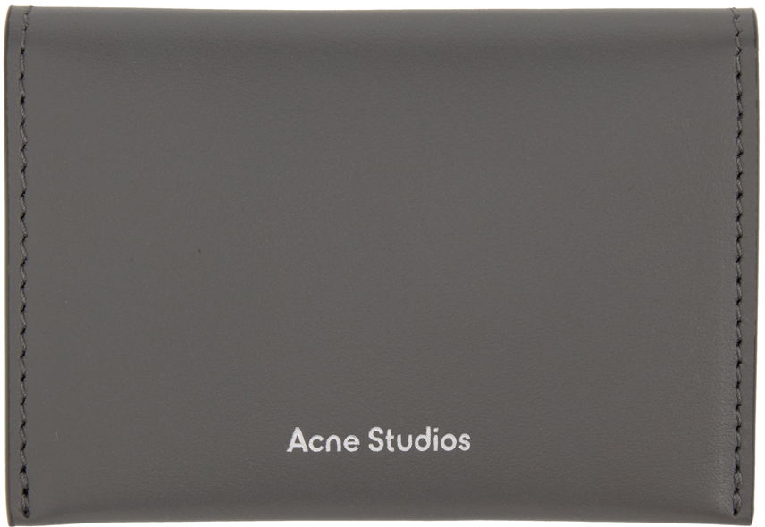 Tegnebog Acne Studios Folded Card Holder Grå | CG0099-, 0
